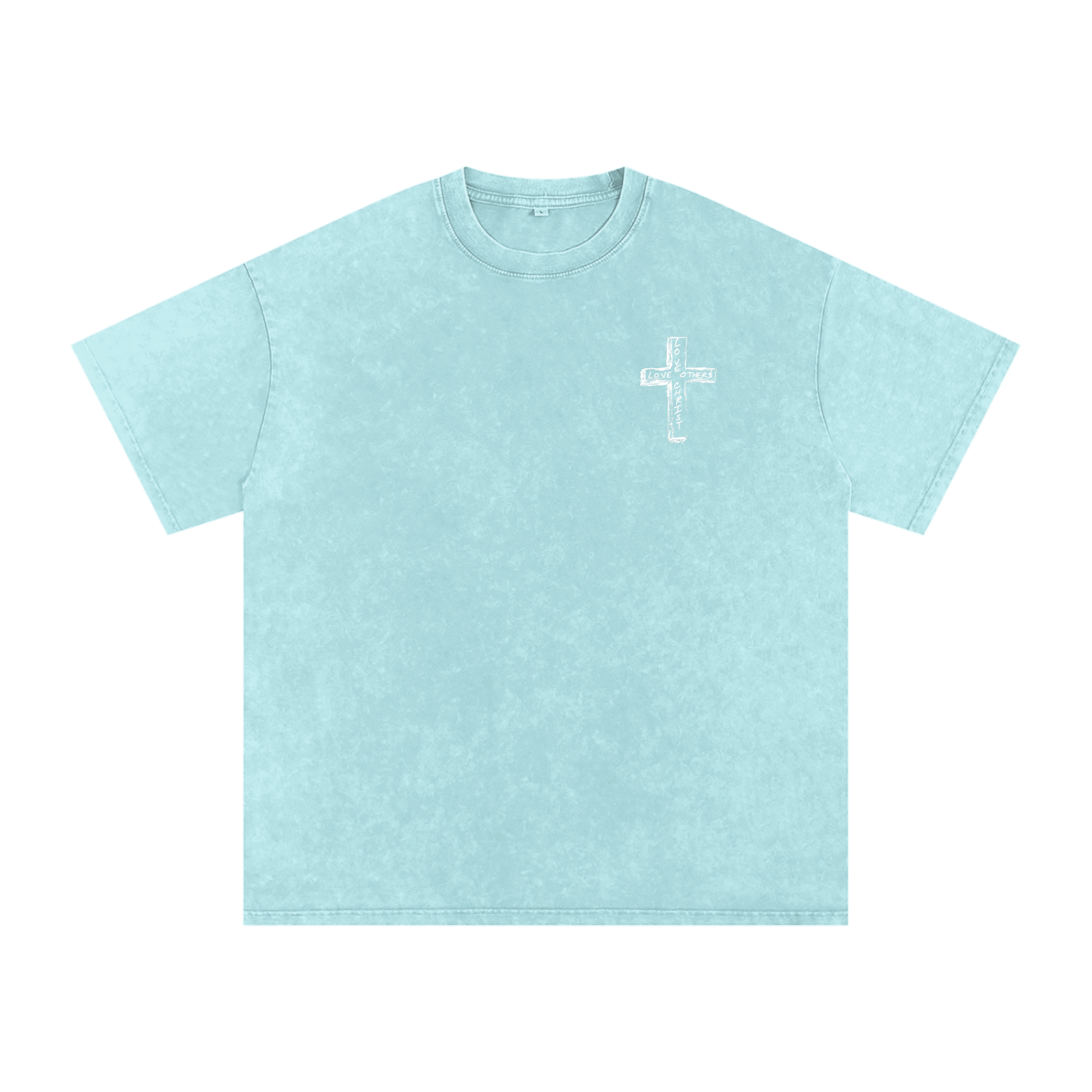 Love Christ, Love Others - Vintage Washed Tee
