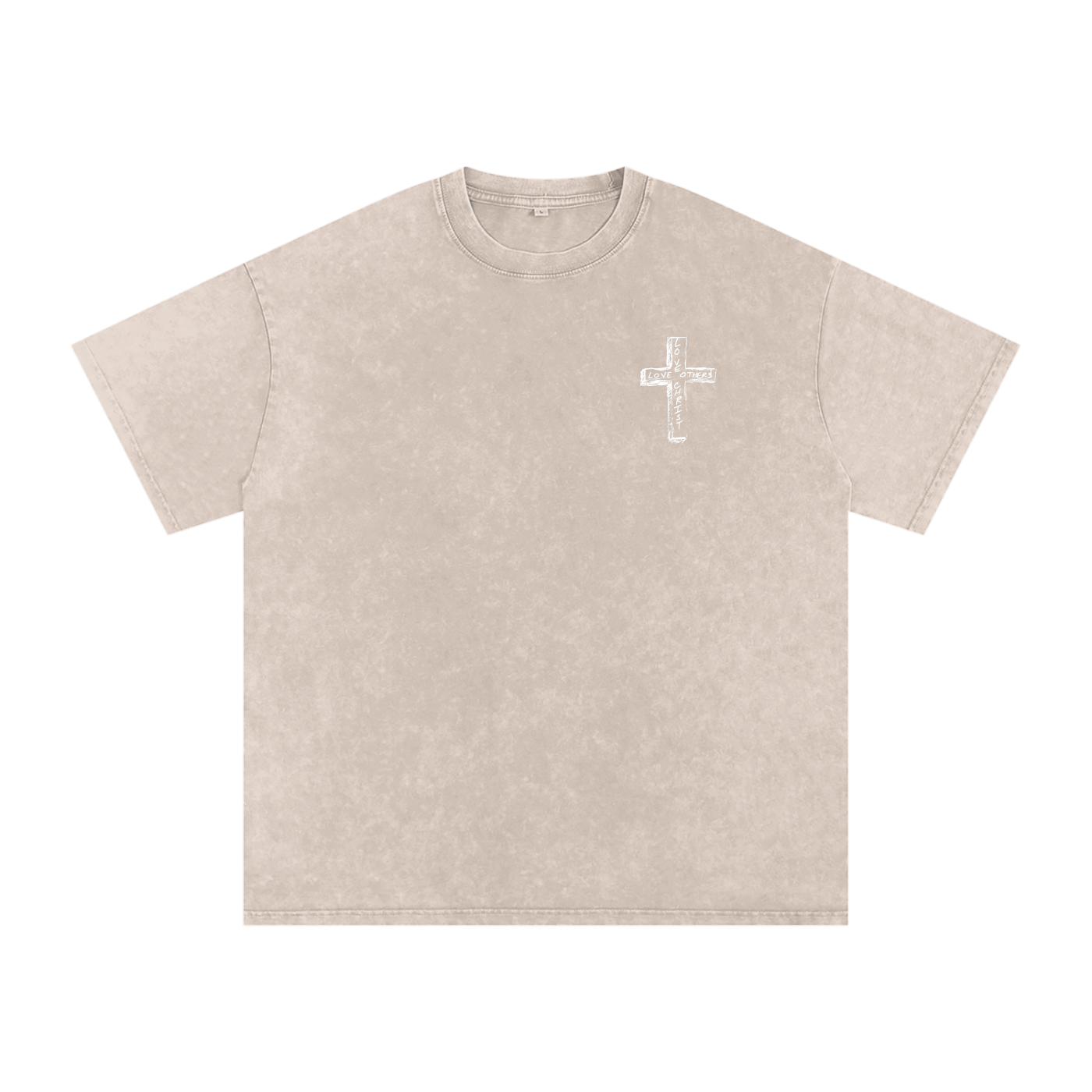 Love Christ, Love Others - Vintage Washed Tee