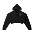 Love Christ, Love Others - Women's Cropped Hoodie
